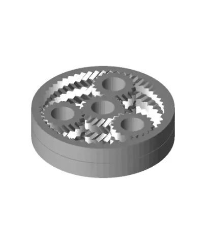 Solid Core Compound Planetary Gearbox (1176:1)