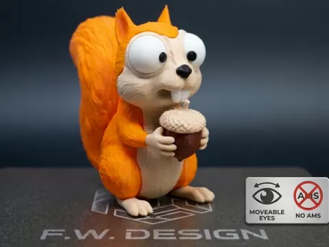 Acorn Buddy – The Moveable Squirrel