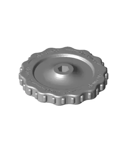 Ender 3 Pro Bed Leveling Knob with Nylon Nut