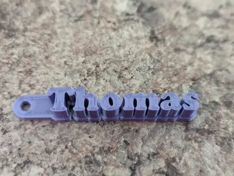 Thomas Keychain - Trash Can Guy