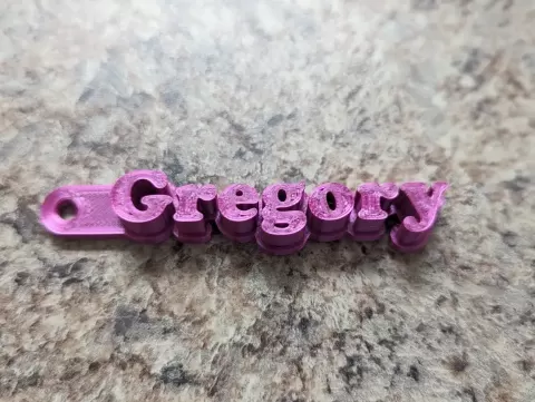 Gregory Keychain - Trash Can Guy