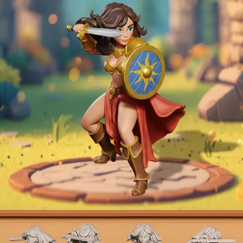 Lucya 32mm by LUCIUS3D