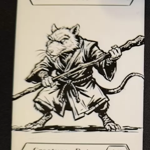 Rat Token MTG | Printable Rat Creature Token for Commander / EDH