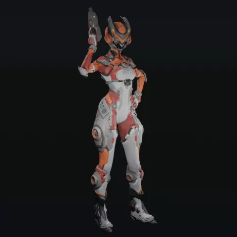 Bunny Space Warrior v2 by Stanley