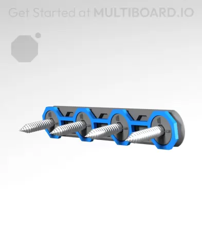 4L Screw-On Mount - Multipoint Rail Rings