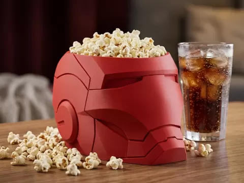 Iron Man Popcorn / Candy Bowl