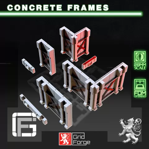 Concrete Frames by 2nd Dynasty
