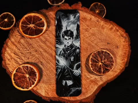 Harry Potter inspired bookmark