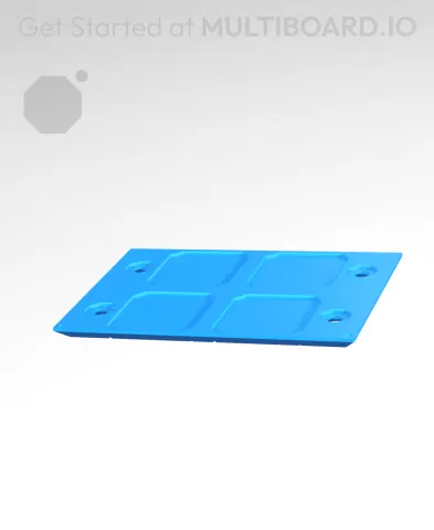 3x2 - Internal Grid - Simple Drawer Stacking Plate