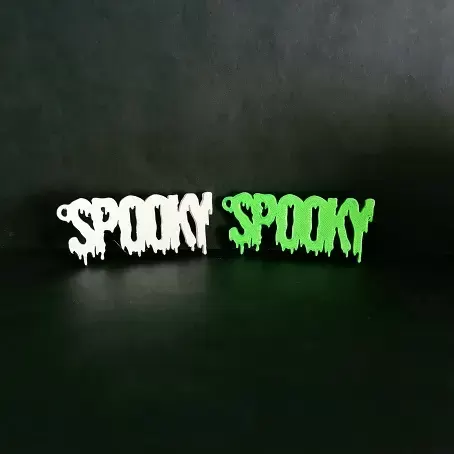 Spooky keychain