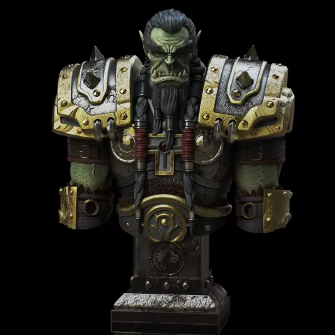 Thrall bust – WoW