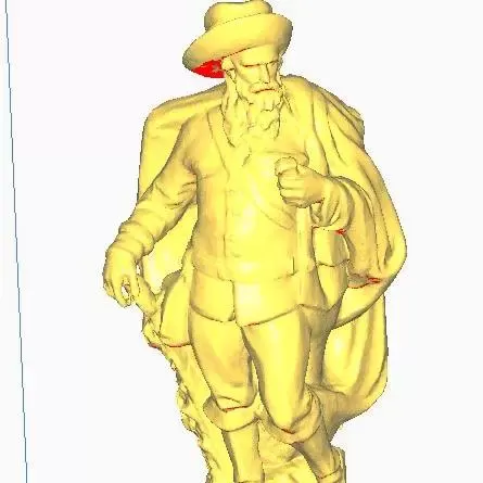 Estátua de Fernão Dias – Bandeirante (Brizzolara) - Custodio Luiz de Paula Filho