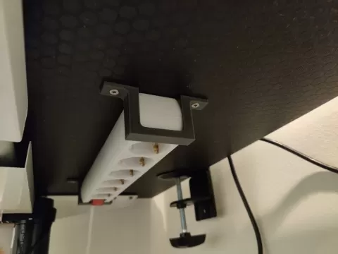 Parameterized Power Strip Mount