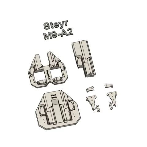 Steyr M9-A2 Split Holster Mold