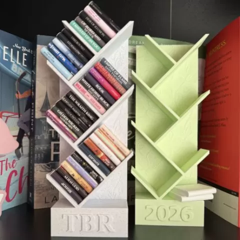 Floral Mini Bookshelf