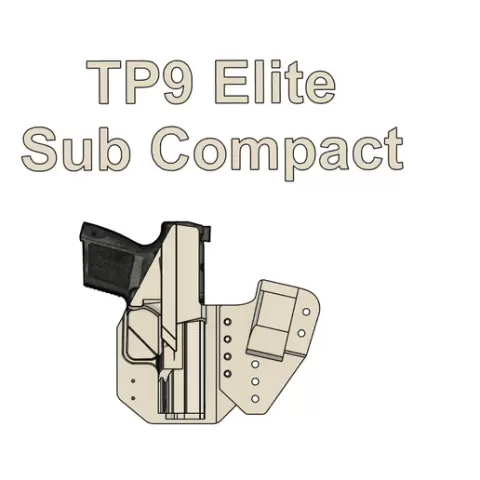 Canik TP9 Subcompact Sidecar Holster Mold