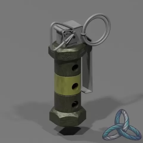 M84 Stun Grenade - Tactical Flashbang Prop