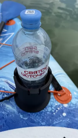 SUP Paddleboard Cup Bottle can Holder (for 0.5L - 1.5L) with rubber fixation, cupholder