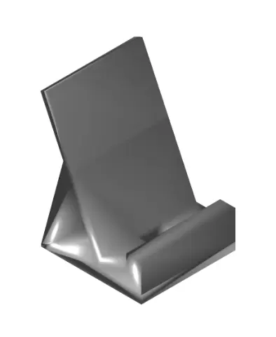 Phone stand with charger