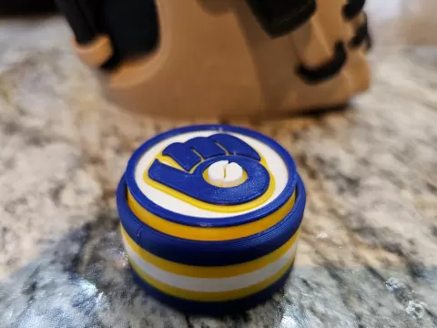 Milwaukee Brewers Team Fidget Clicker