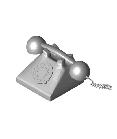 Old rotary phone
