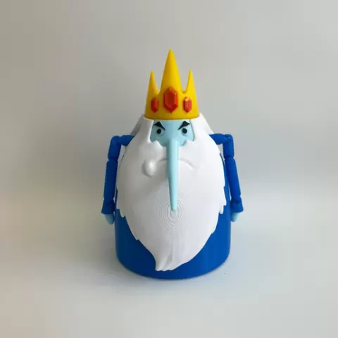 Flexi Ice King - Adventure Time - Multiparts Multicolor