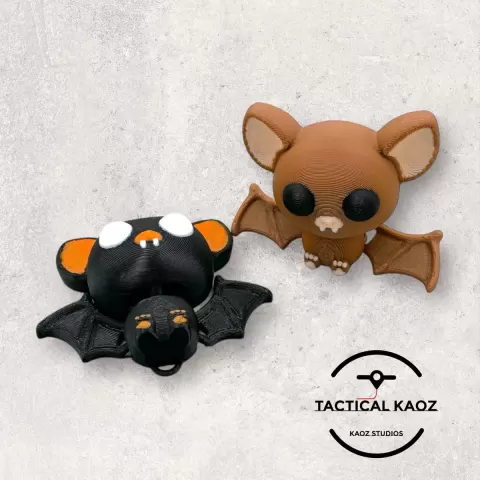 Mini Bat Articulating Flexi Keychain