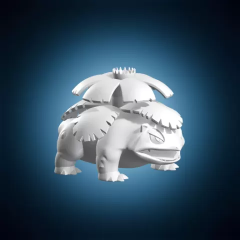 Venusaur Miniature Pokemon Model