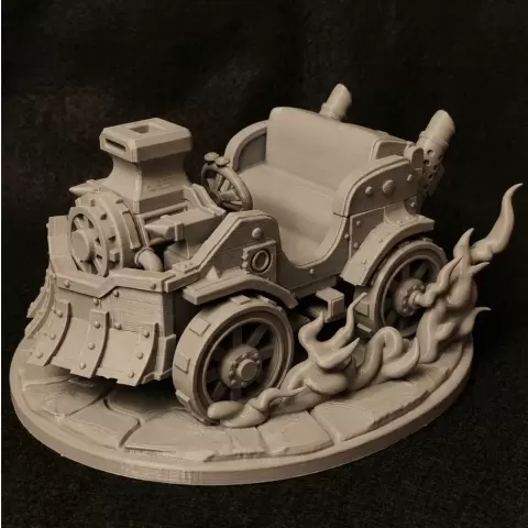 Steampunk Vintage Car