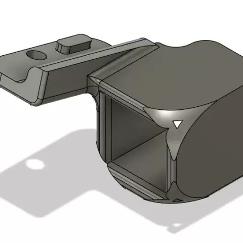 Reverse camera holder - angled - Gerald Gardener