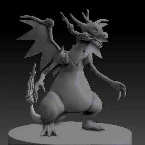 Mega-Charizard X by PolArtX
