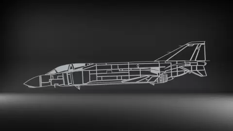 F4 Phantom Wall Decoration