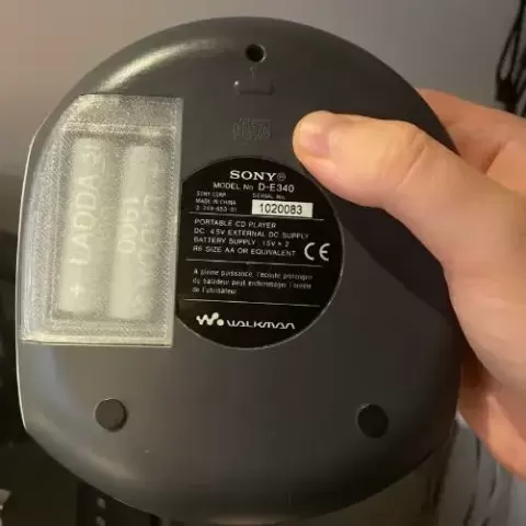 Sony Walkman Battery Cover