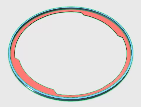 Cardboard Spool Ring