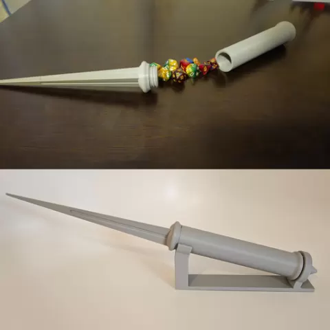 Angel Blade Dice Jar