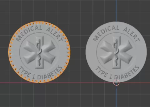 Diabetes 1 type patch