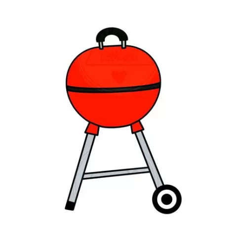 Bbq grill Cookie Cutter