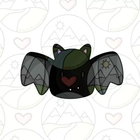 Bat cookie cutter