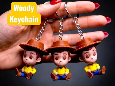 Woody Keychain