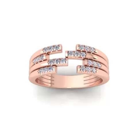 Women Engagement Ring 3d Model