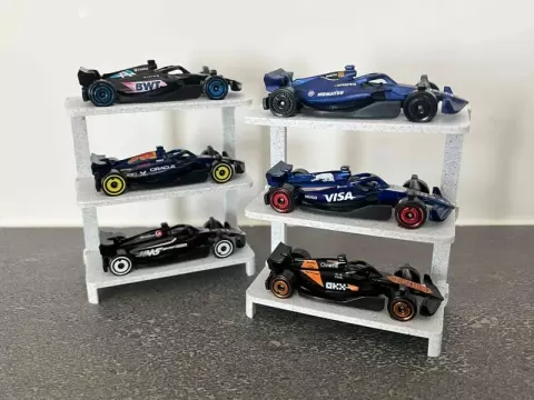 F1 1:64 model stand display
