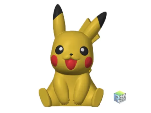 pikachu - rai 3d