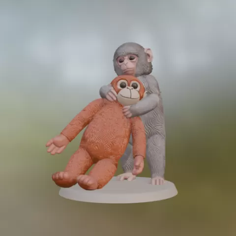 Punch the baby monkey