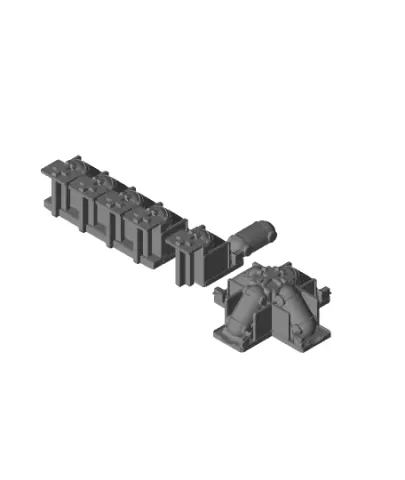 FHW: Cryogenic Pods v2 set SEE THROUGH