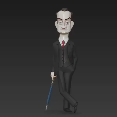 Professor Moriarty - Generation3D