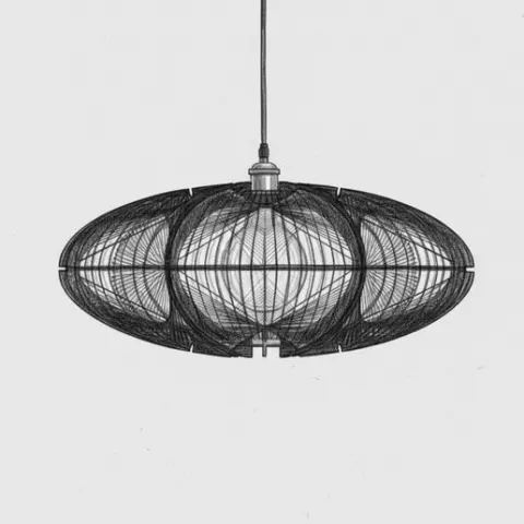 UFO lamp - CNC Laser