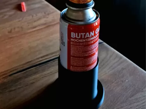 Butan Lamp Can Stand