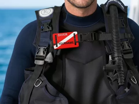 Diver Name Tag (No AMS)