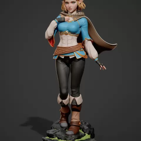 Princess Zaldara by Abe 3D
