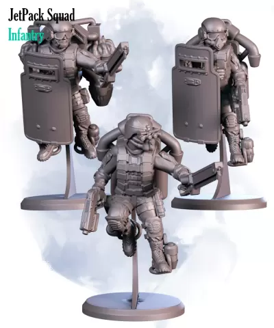 Jet pack Light